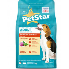 Petstar Adult (Chicken & Wheat) Dog Food 1 Kg