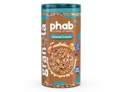 Phab Caramel Crunch Granola Jar _ 245 Gm