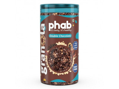 Phab Double Chocolate Granola Jar _ 245 Gm