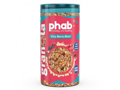 Phab Very Berry Blast Granola Jar _ 245 Gm