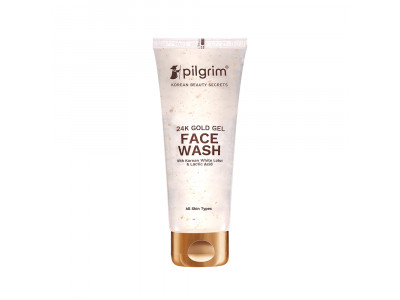 PILGRIM 24K GOLD GEL FACE WASH 80 GM