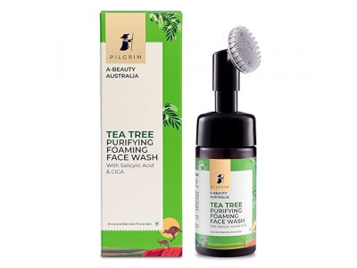 PILGRIM TEA TREE PURIFYING FOAMING FACE WASH 120 ML