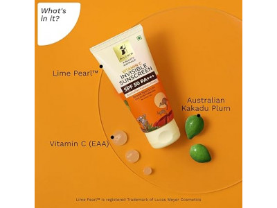 PILGRIM VITAMIN C INVISIBLE (SPF 50 PA+++) SUNSCREEN 45 ML