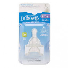 Dr. Brown 313 - Gbx2 Level 4 Silicone Narrow Nipple - 2 Pcs 