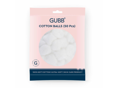 Gubb Cotton Ball 50 Nos