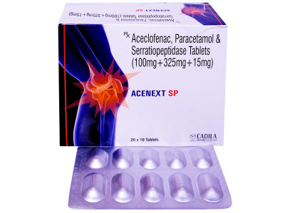 Acenext Sp 100 mg Tab (Pack-10)