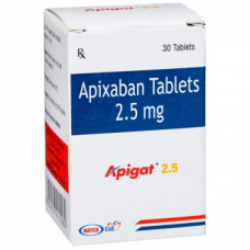 Apigat 2.5 mg Tab (Pack-30)