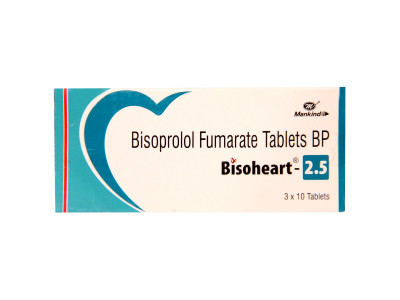 Bisoheart 2.5 mg Tab (Pack-10)