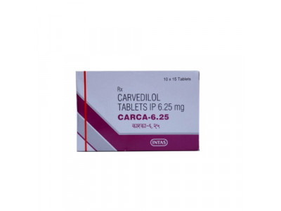 Carca 6.25 mg Tab (Pack-15)