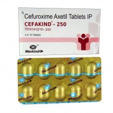 Cefakind 250 mg Tab (Pack-10)