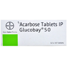 Glucobay 50 mg  Tab (Pack-10)