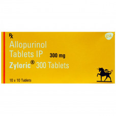 Zyloric 300 mg Tab (Pack-10)