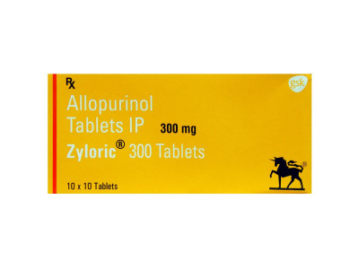 Zyloric 300 mg Tab (Pack-10)