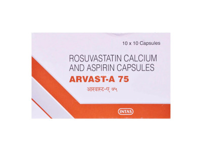 Arvast A 75 mg Cap (Pack-10)