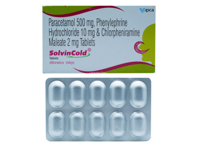 Solvin Cold  Tab (Pack-10)