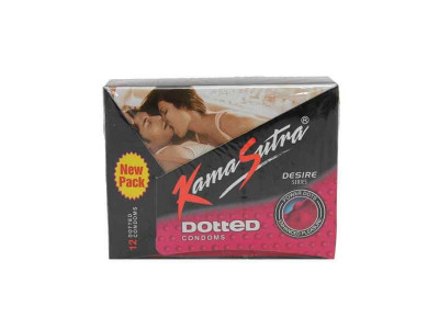 Kamasutra Dotted Condoms (Pack of 12)