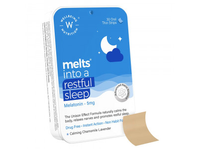 Wellbeing Nutrition Restful Sleep Oral Strips (Pack of 30)