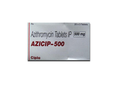 Azicip 500 mg Tab (Pack-3)