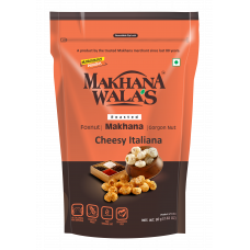 Makhanawalas Cheesy Italian Roasted Makhana 80 Gm  