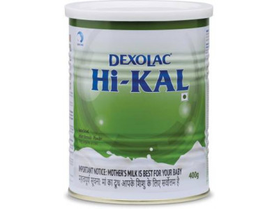Dexolac Hi Kal Tin 400 gms Powder