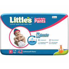 Littles Comfy Baby Pants Diapers - S