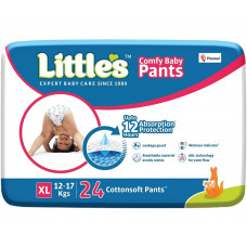 Littles Comfy Baby Pants Diapers - XL
