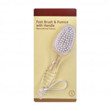 Bare Essentials Foot Brush & Pumlce With Handle