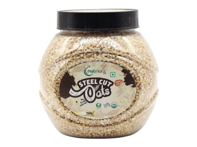 Nutriorg  Steelcut Oats 750 gm