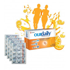 Ourdaily Vitc and Zinc Tab (Pack Of 15)