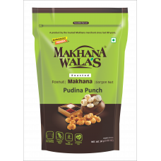 Makhanawalas Pudina Punch Roasted Makhana 80 gm  