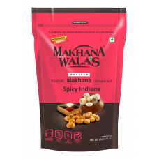 Makhanawalas Spicy Indiana Roasted Makhana 80 gm  