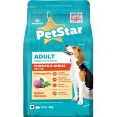 Petstar Adult (Chicken & Wheat) Dog Food 3 Kg