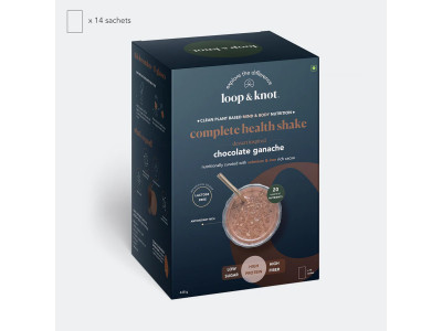 Loop & Knot Chocolate Ganache Health Shake (Pack Of 14) _ 1 No