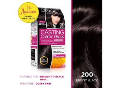Loreal Casting Creme Gloss-200 Ebony Black - 160 ml