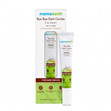 Mamaearth Bye Bye Dark Circles, Under Eye Cream for Dark Circles, with Cucumber and Peptides - 20ml, for All skin type