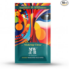 MW&B EVRYDAE ESSENTIALS MAKEUP CLEAR FACE WIPES (PACK OF 10) 1 NOS