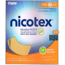 Nicotex Nicotine (Step 2 Of 3) Patch (Pack of 7)