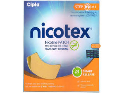 Nicotex Nicotine (Step 2 Of 3) Patch (Pack of 7)