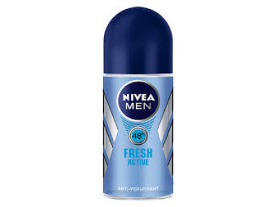Nivea For Men Fresh Active Roll On - 50 ml