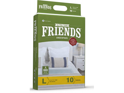 Friends Under Pads Large (Pack of 10)