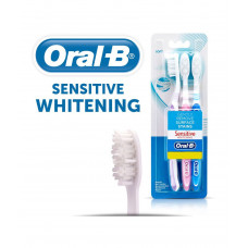 Oral B Sensitive Whitening Toothbrush (Pack of 3)