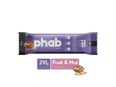 Phab Fruit & Nut Energy Bar 35 Gms