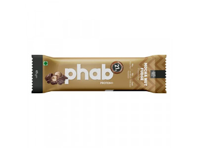 Phab Mocha Nut Fudge Protein Bar 65 Gms