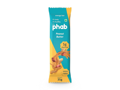 Phab Peanut Butter Energy Bar 35 Gms