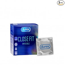 Durex Close Fit Invisible Condoms 3 Nos