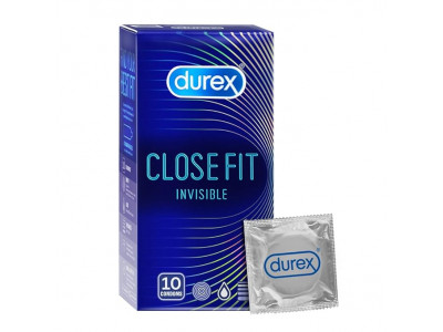 Durex Close Fit Invisible Condoms 10 Nos
