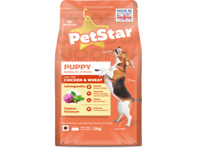 Petstar Puppy (Chicken & Wheat) Dog Food 1 Kg