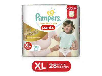 Pampers Premlum Care Pants XS Diapers (Pack of 24)