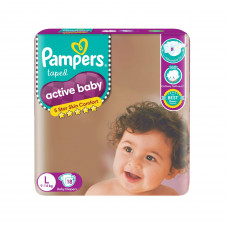 Pampers Active Baby Large Diapers (Pack of 18)