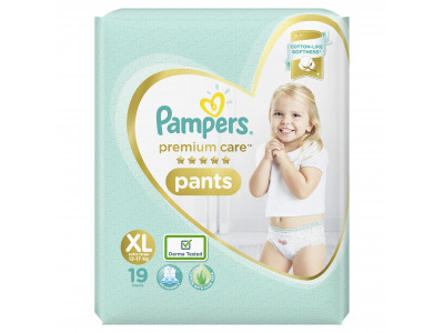 Pampers Premium Care Pants XL Diapers (Pack of 19)